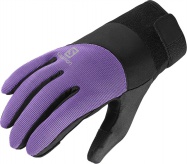 rukavice Salomon Thermo W black/violet 14/15 - XS