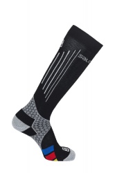 ponožky Salomon Nordic S-LAB compress.black/grey  