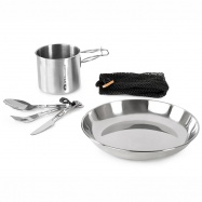 GSI Outdoors Glacier Stainless 1 Person Set