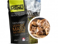 ADVENTURE MENU 100% MASO:  Vepřové maso na kmíně