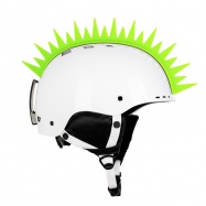 Crazy Uši ozdoba na helmu - Drak zelený