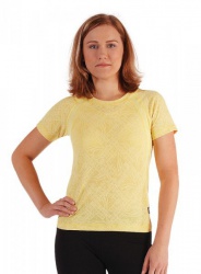 MOIRA SOFT dámské triko krátký rukáv DKR2 žlutá