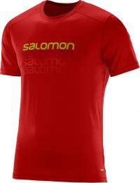 triko Salomon Cosmic logo SS M matador-X - L