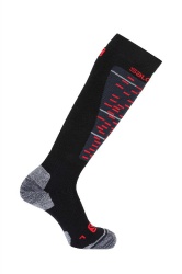 ponožky Salomon Mission black/matador-x - S