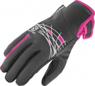 rukavice Salomon Thermo W black/pink 16/17 - XS