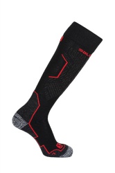 ponožky Salomon Impact black/matador-x - XL