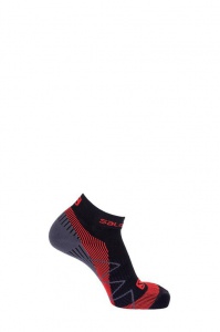 ponožky Salomon Speedcross warm black/matador-x