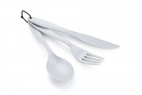 GSI Outdoors Ring Cutlery Set eggshell
