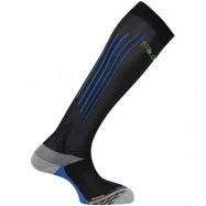 ponožky Salomon Winter compression black/blue