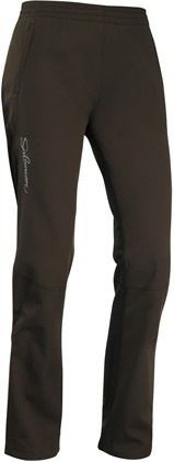 kalhoty Salomon Active Softshell W brown/black - XS