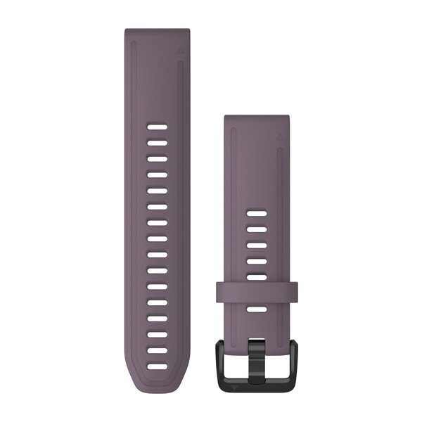 Garmin Řemínek pro fenix6S - QuickFit 20, silikonový, fialový, čern