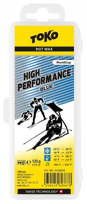 vosk TOKO High Performance 120g blue -10/-30°C