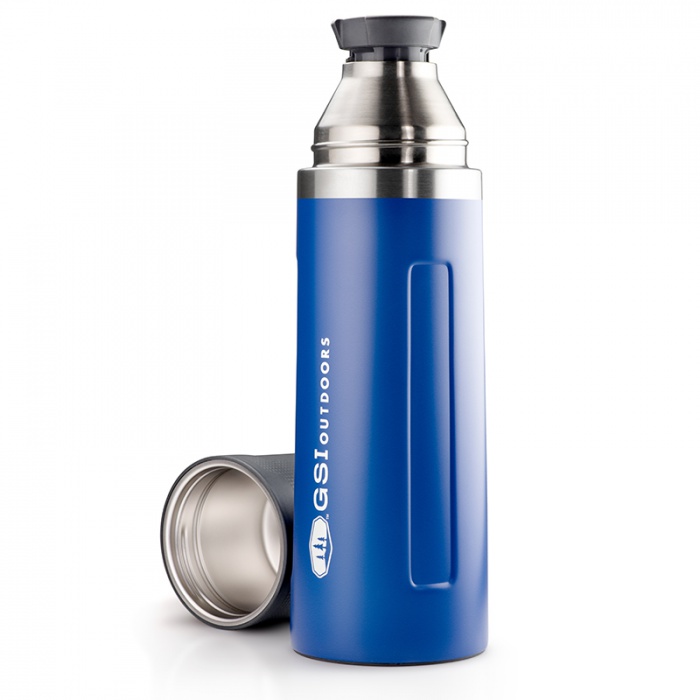 GSI Outdoors Glacier Stainless Vacuum Bottle 1l blue