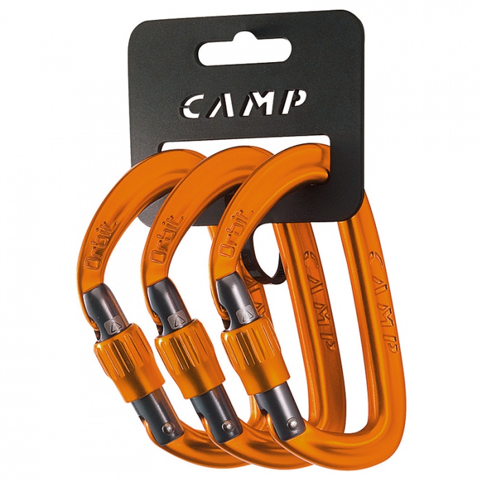 CAMP Orbit Lock 3 Pack orange