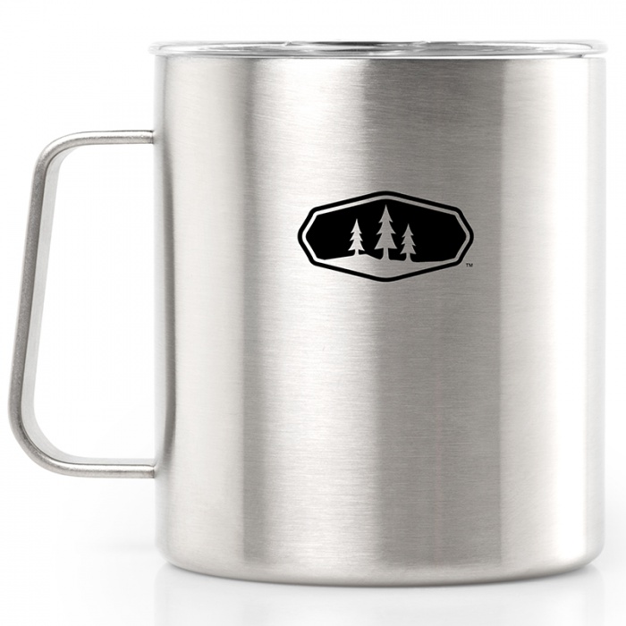 GSI Outdoors Glacier Stainless Camp Cup 444ml brushed