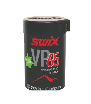 vosk SWIX VP65 43g stoupací černý/červený 0/+2°C