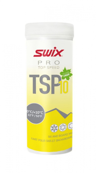 vosk SWIX TSP10-4 Top speed 40g 0/+10°C žlutý