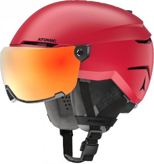 lyž.helma ATOMIC Savor AMID visor HD red S/51-55cm