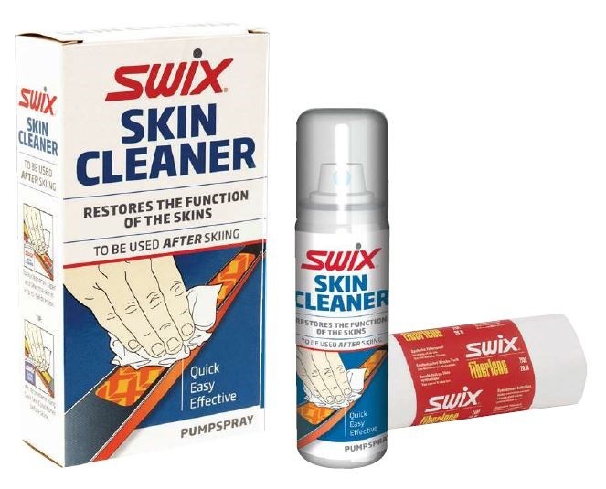 čistič SWIX N16 pásu Skin,sprej 70 ml+papír.utěrky