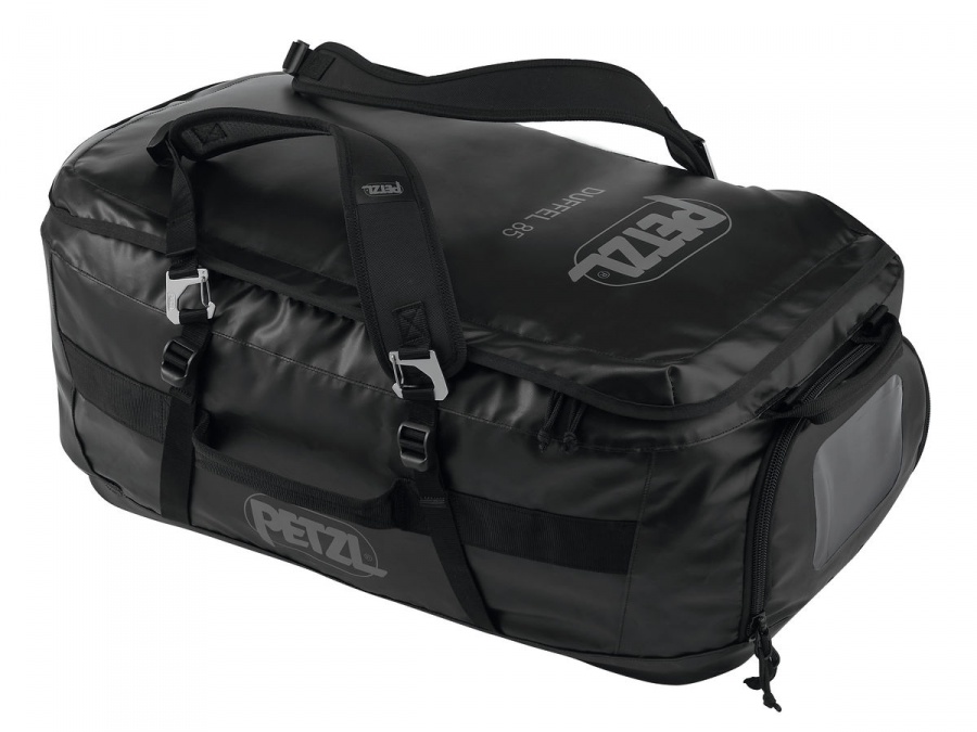 Petzl DUFFEL BAG 85 l BLACK transportní vak/taška černá