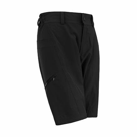 SENSOR HELIUM LITE dámské kalhoty krátké volné true black -S