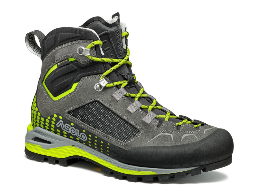 Asolo Freney EVO Mid GV graphite/green lime/A627 MM 8