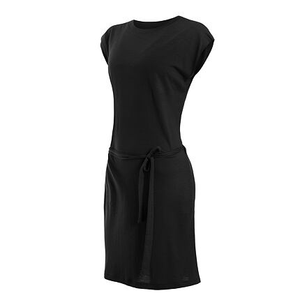 SENSOR MERINO ACTIVE dámské šaty černá -XL