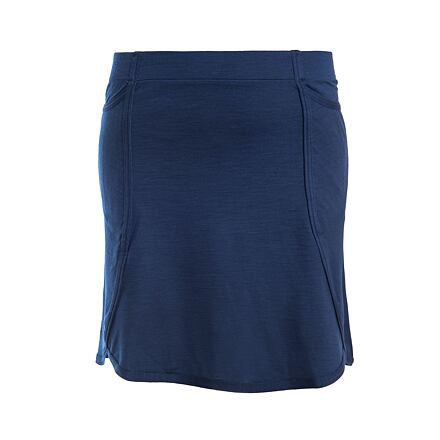 SENSOR MERINO ACTIVE dámská sukně deep blue -XL