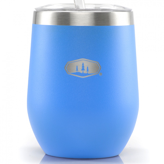 GSI Outdoors Glacier Stainless Tumbler 355ml blue aster