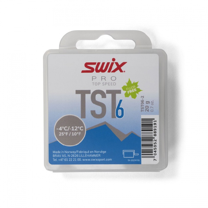 vosk SWIX TS6-2 Turbo 20g -12/-4°C modrý