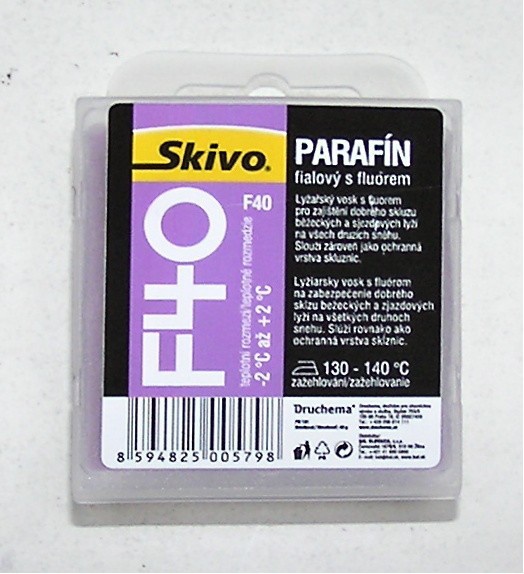 druchema vosk SKIVO parafín fialový F40 40g