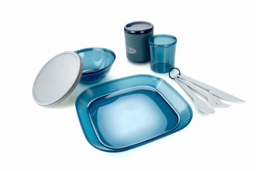 GSI Outdoors Infinity 1 Person Tableset blue